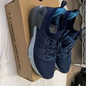 Blue Under armour project rock 3
